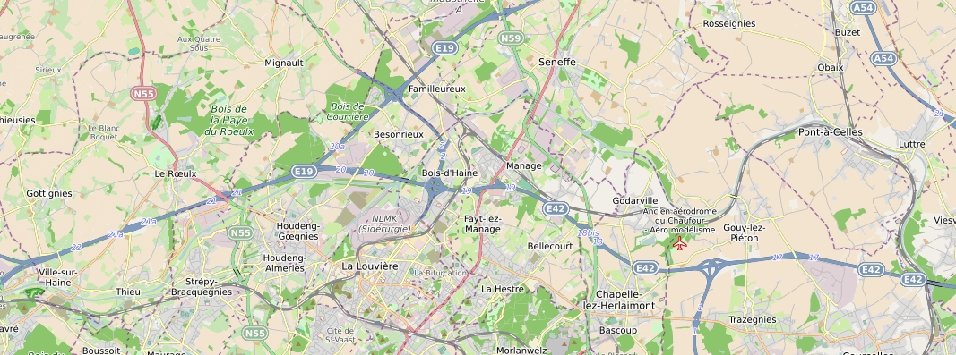 carte-centre Carte de la région du Centre