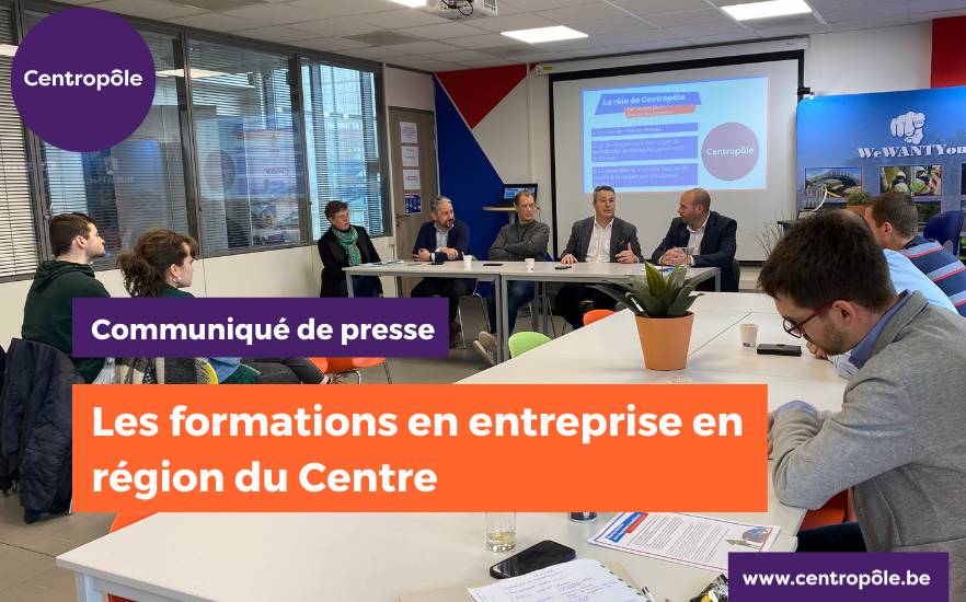 Communiqué de presse – Les formations en entreprise en région du Centre